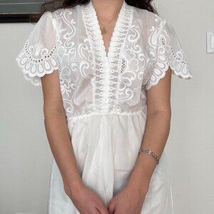 Vintage White Dress